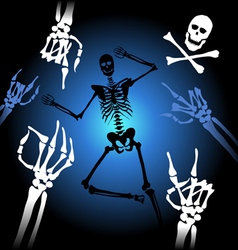 Halloween background vector image