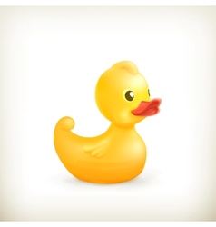 Rubber duck vector image