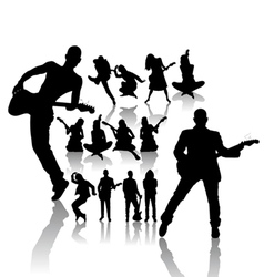 Dance vector image