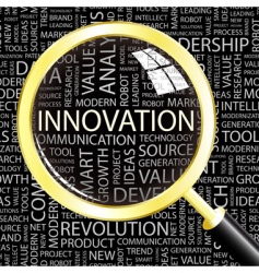 Innovation vector image