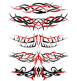 Tattoos set vector image