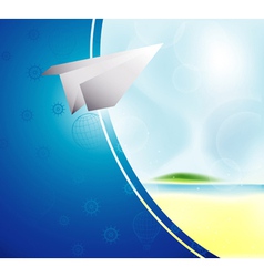 Summer frame Summer frame vector image