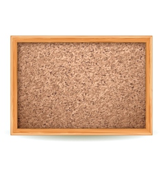 Cork board vector image