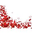 Valentine background vector image