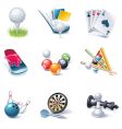 Cartoon icons vector image