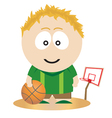 Basketball vector image