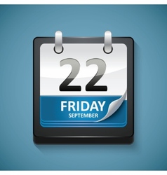 Calendar vector image