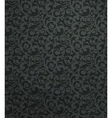 Black vintage seamless pattern vector image