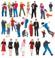 People illustrations vector image