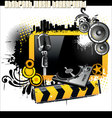Urban background vector image