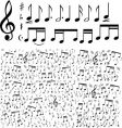 Notes set vector image