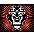 Gorilla king vector image