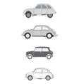 Classics european cars vector image