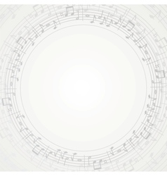 Music Frame vector image