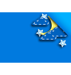 Background of the night vector image