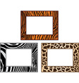 Collection of African framework vector image