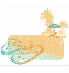 Seascape vector image