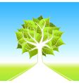 Eco tree design vector image