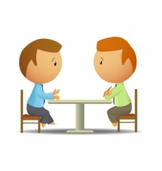 Business conference vector image