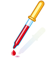 Pipette vector image
