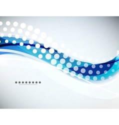 Abstract wave background vector image