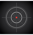 Crosshair vector image