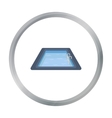 Swimming pool icon in cartoon style isolated on Swimming pool icon in cartoon style isolated on vector image
