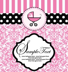 Baby Shower Announcement vector image