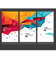 Abstract background set EPS 10 vector image