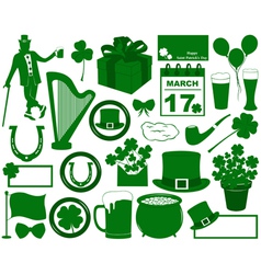 Saint Patrick s Day Elements vector image