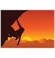 Climber vector image
