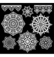 Lace vector image