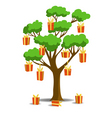 Gift box vector image
