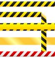 Caution tape vector image