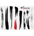 Highly detailed illustration brushes vector image