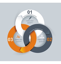 Set elements of infographics vector image
