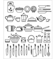 Kitchen stuff6 Kitchen stuff6 vector image