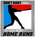 Batter baseball vector image