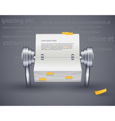 Calendar daily vector image