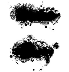 Splodge vector image