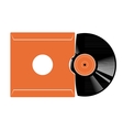 Vinyl disc vector image