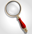 Magnifier icon vector image