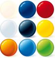Ball icons vector image