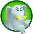 Elephant cartoon Elephant cartoon vector image