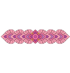 Thai pattern graphic vector image