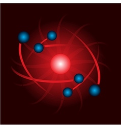 Atom vector image