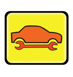 Auto service icon Auto service icon vector image