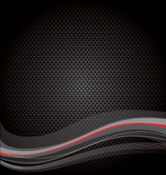 Abstract black texture vector image