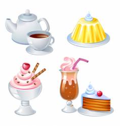 Sweets vector image