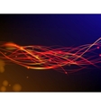 Fire background vector image